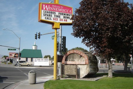 Signs in Winnemucca, Nevada