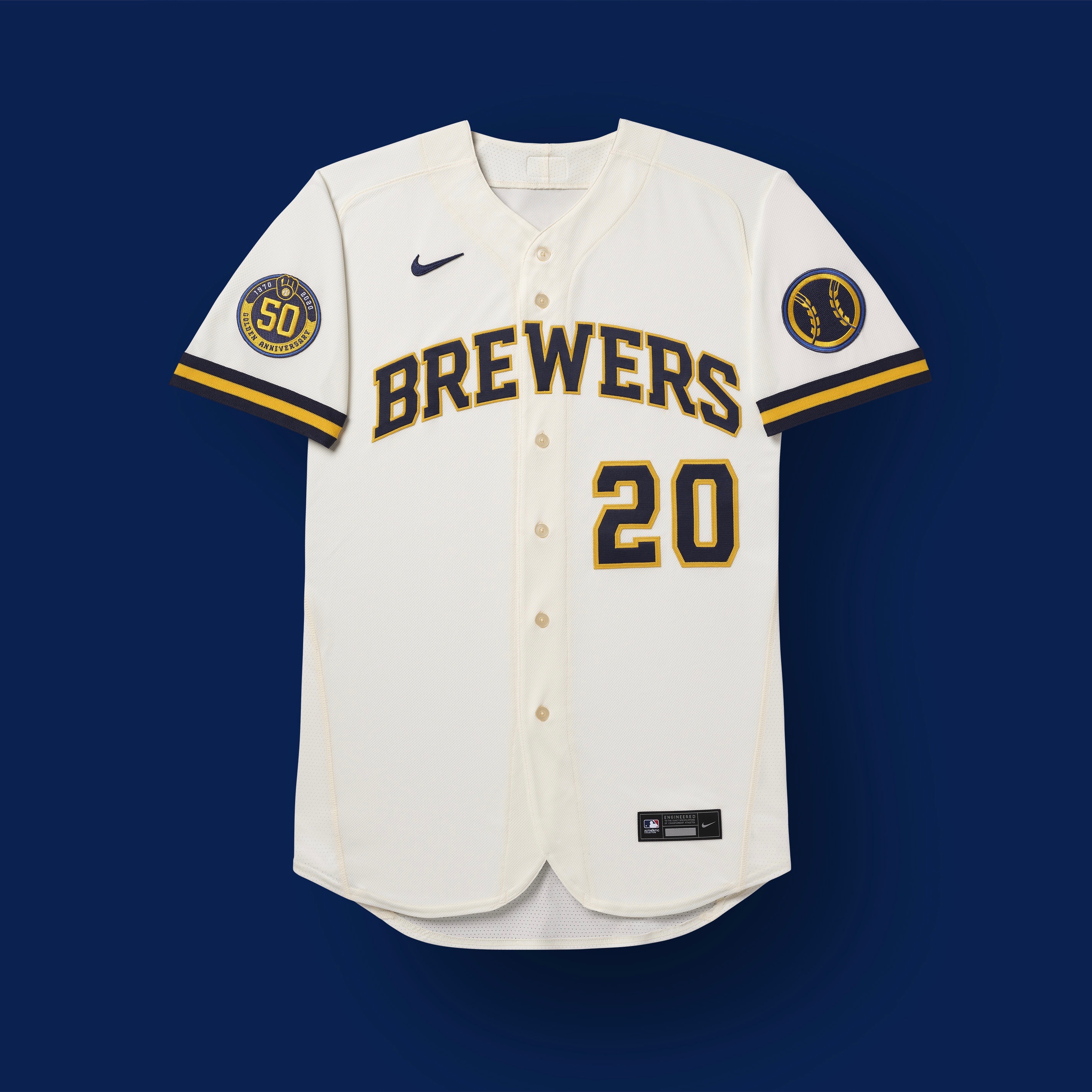 brewers uniform 2020