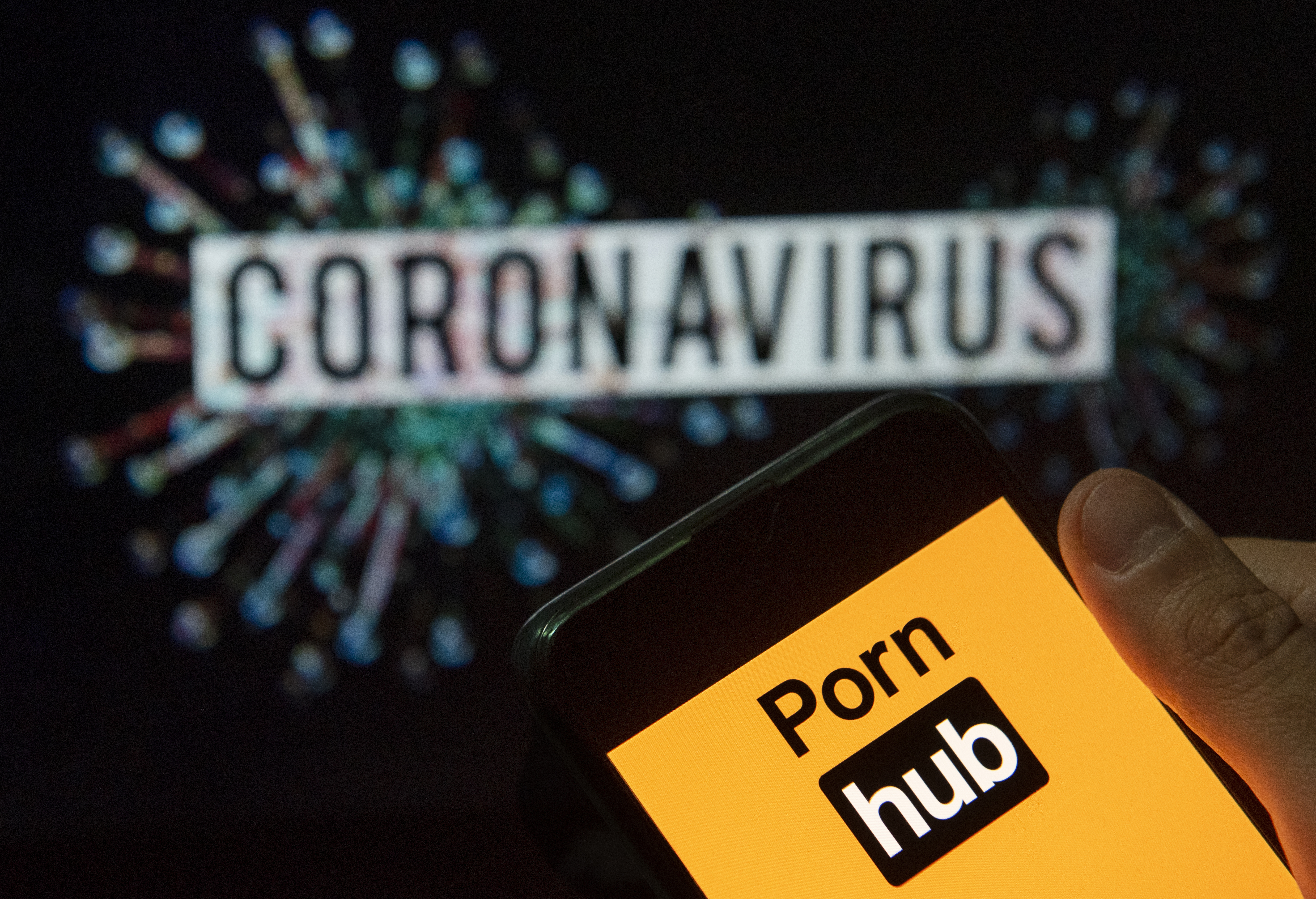pornhub coronavirus