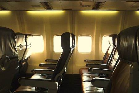 Empty airline seats