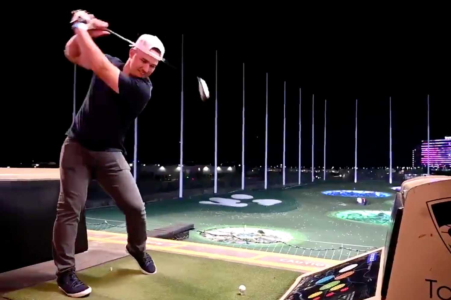 Watch Mike Trout Absolutely Demolish This Golf Ball