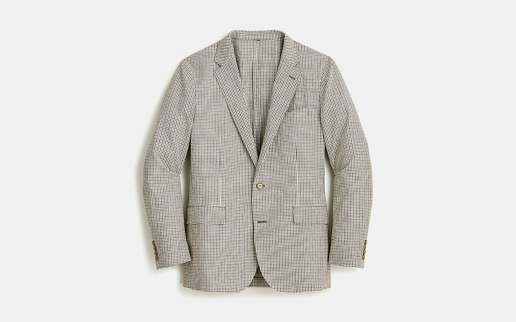 J.Crew Ludlow Slim-Fit Unstructured Suit Jacket in Portuguese Cotton-Linen