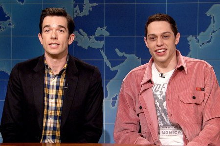 John Mulaney and Pete Davidson on "Weekend Update"