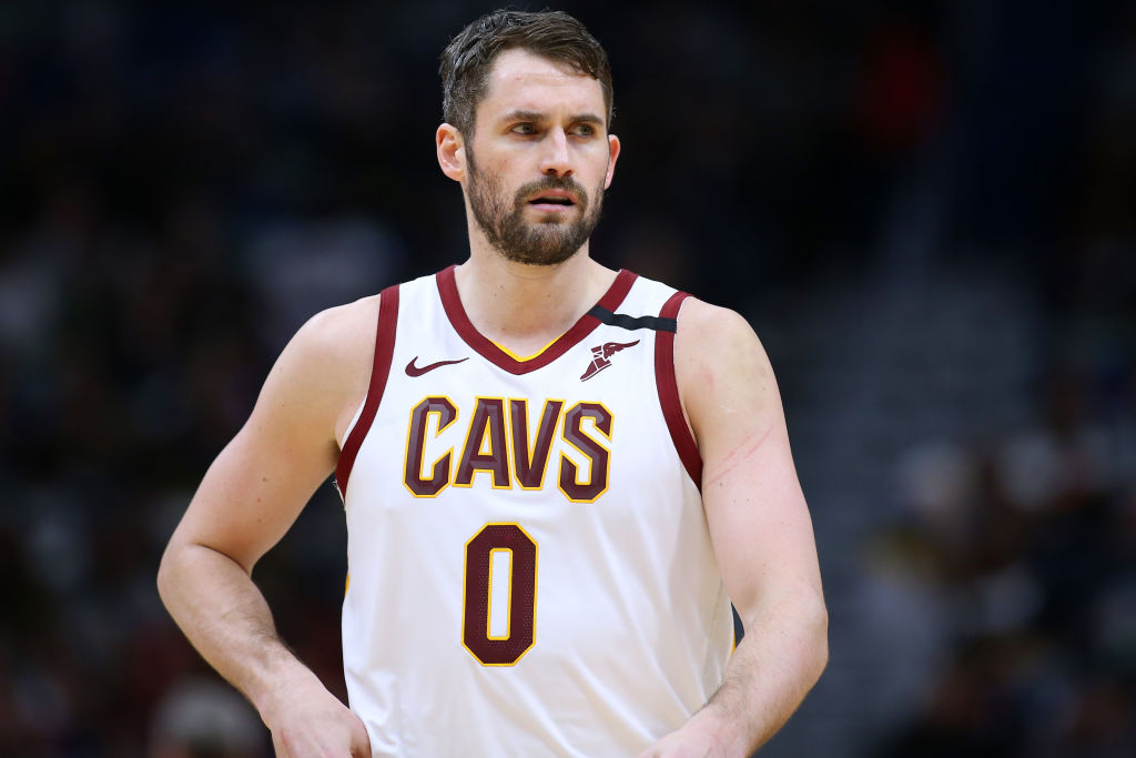Kevin Love of the Cleveland Cavaliers. (Jonathan Bachman/Getty)