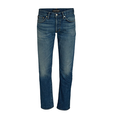 Straight-Fit Dark-Wash Jeans
Tom Ford
