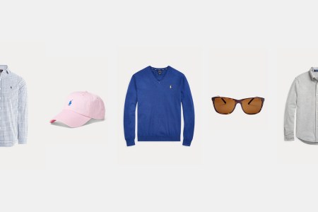Shirts, hats and sunglasses from Polo Ralph Lauren