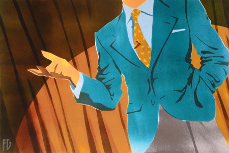 A good suit should drape over your body — not squeeze it.