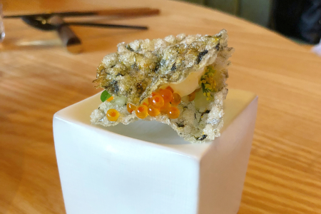 birdsong trout skin sandwich