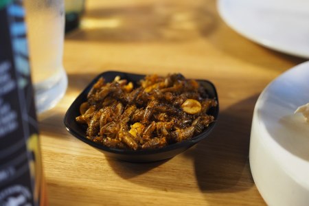 Fried Crickets
