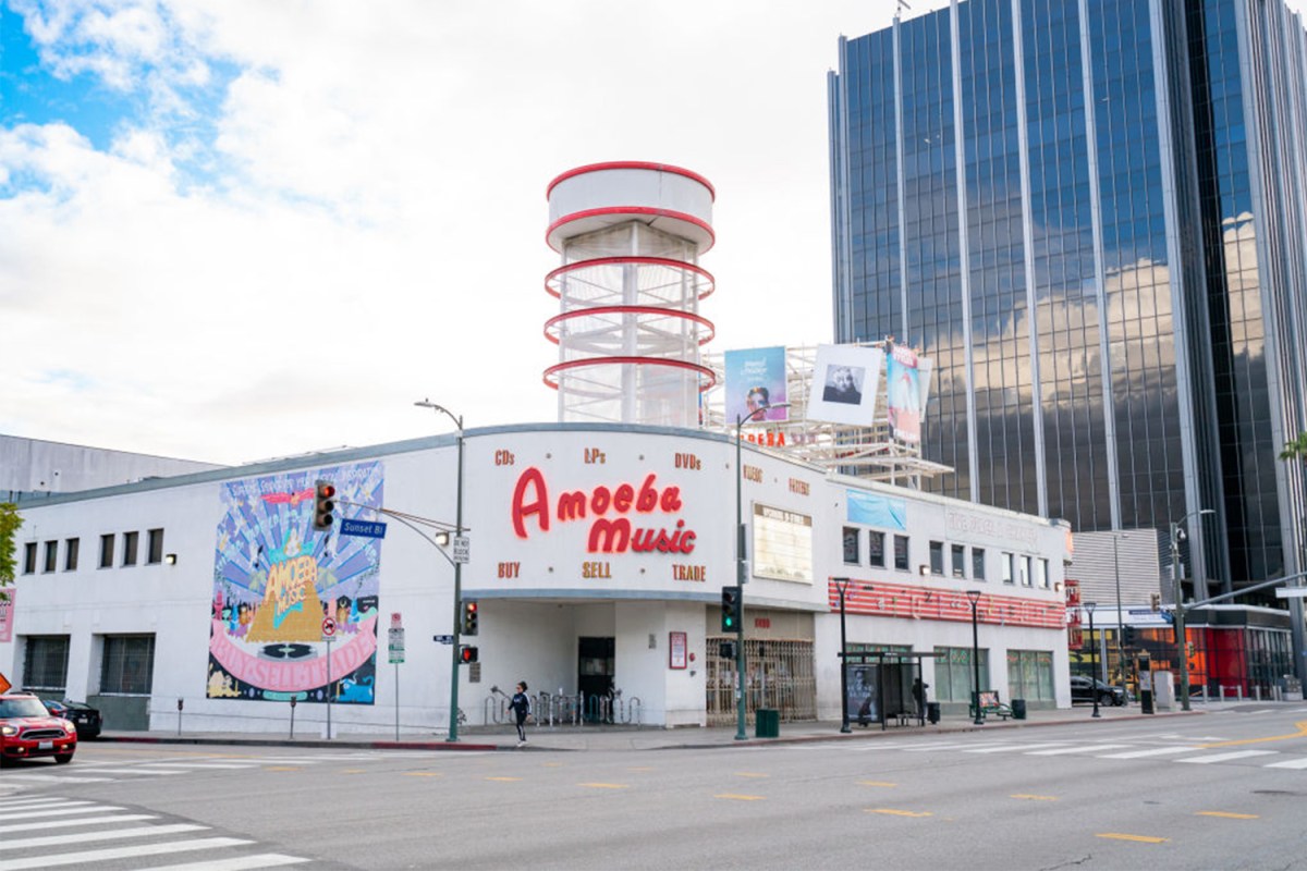 Amoeba Music Record Store in Hollywood