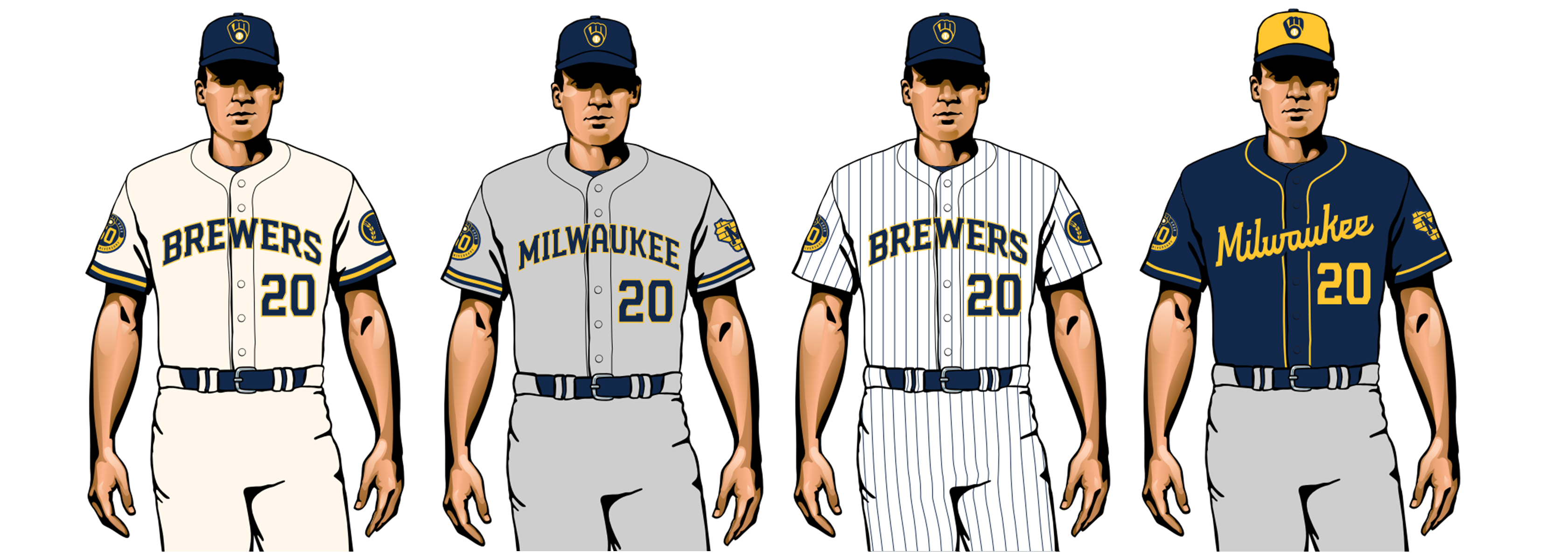 milwaukee brewers 2020 uniforms