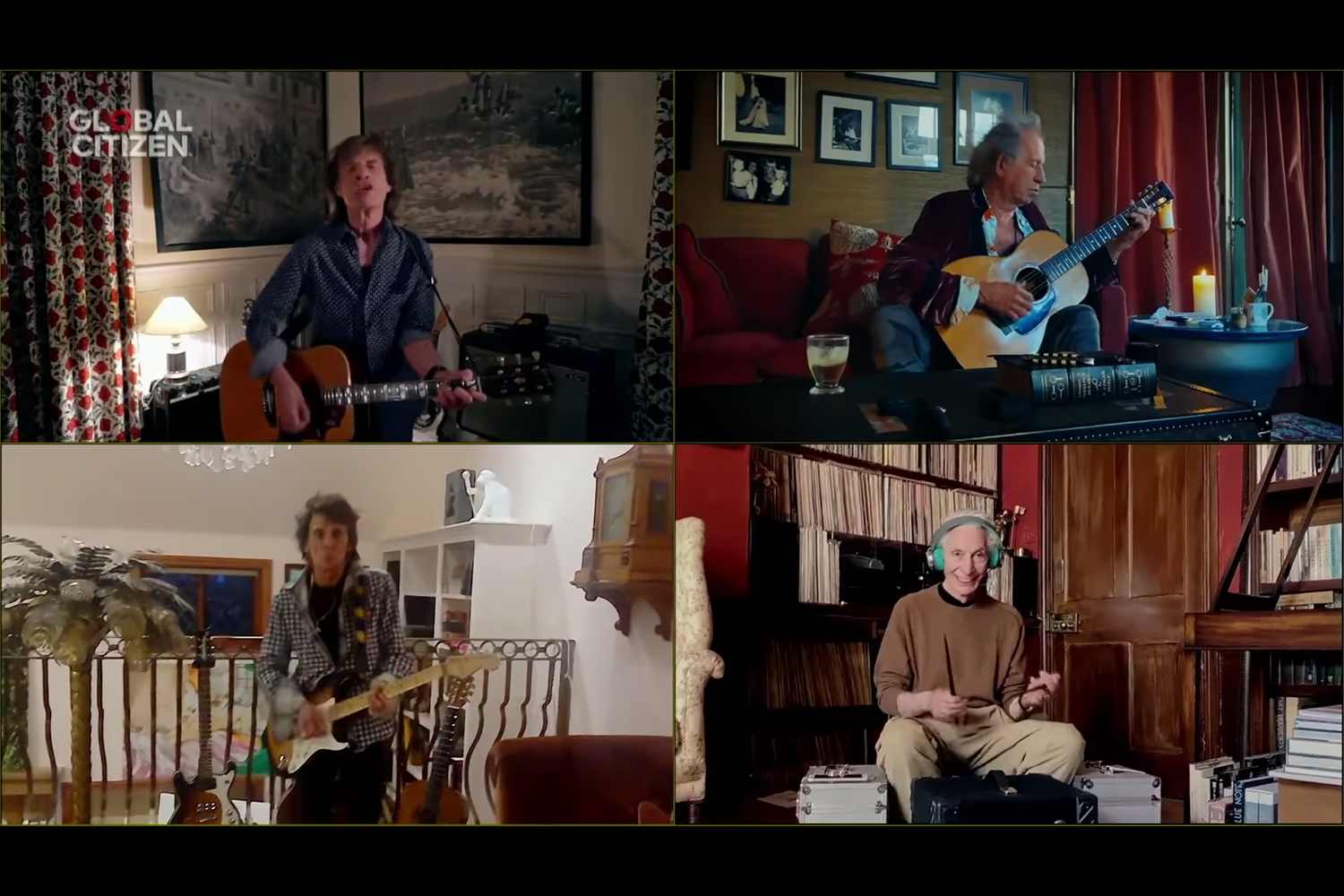 The Rolling Stones playing "You Can't Always Get What You Want"