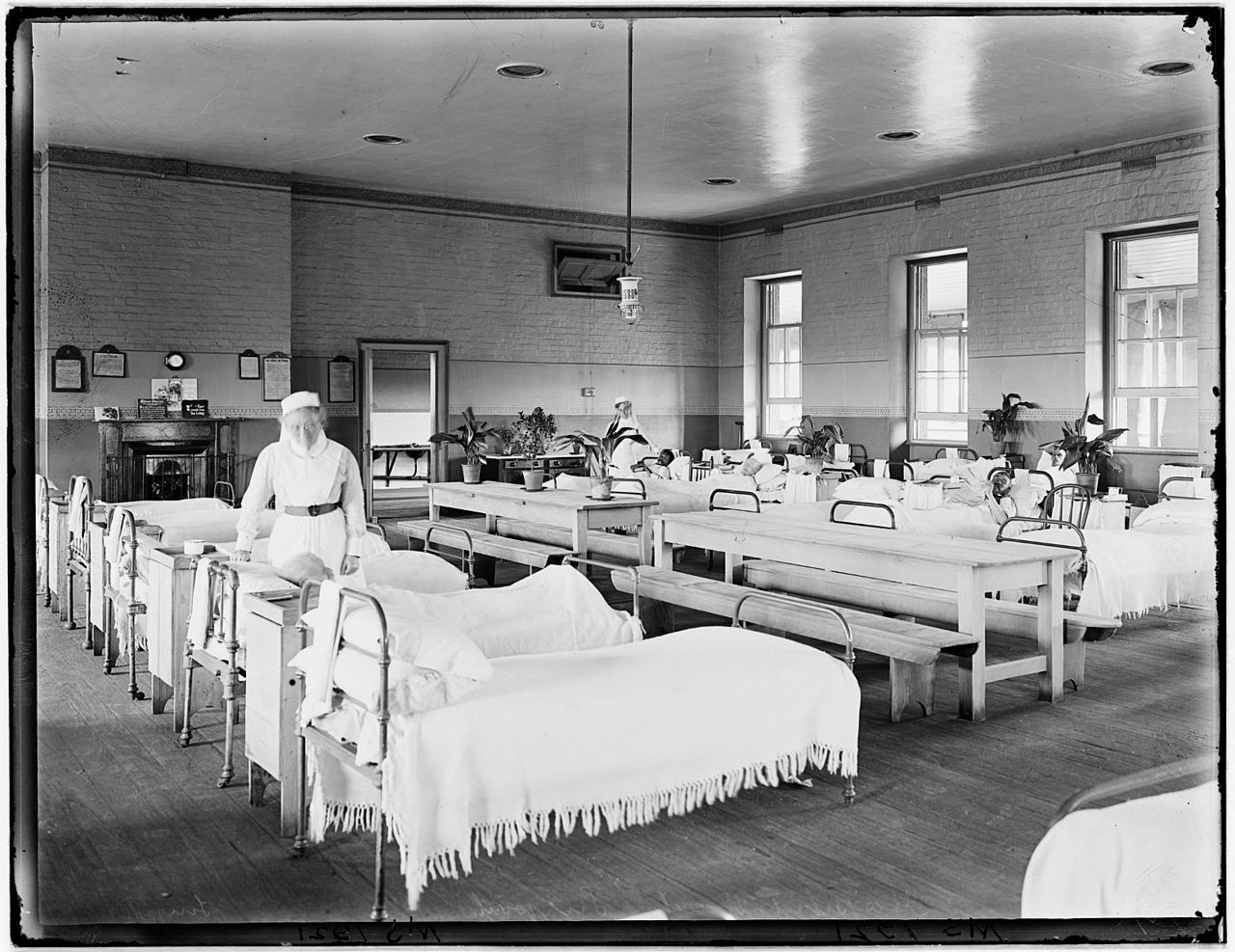 Old hospital ward