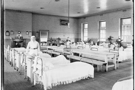 Old hospital ward