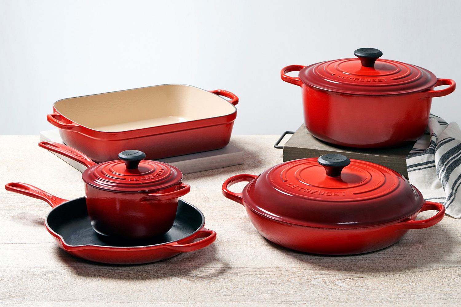 Le Creuset cookware set