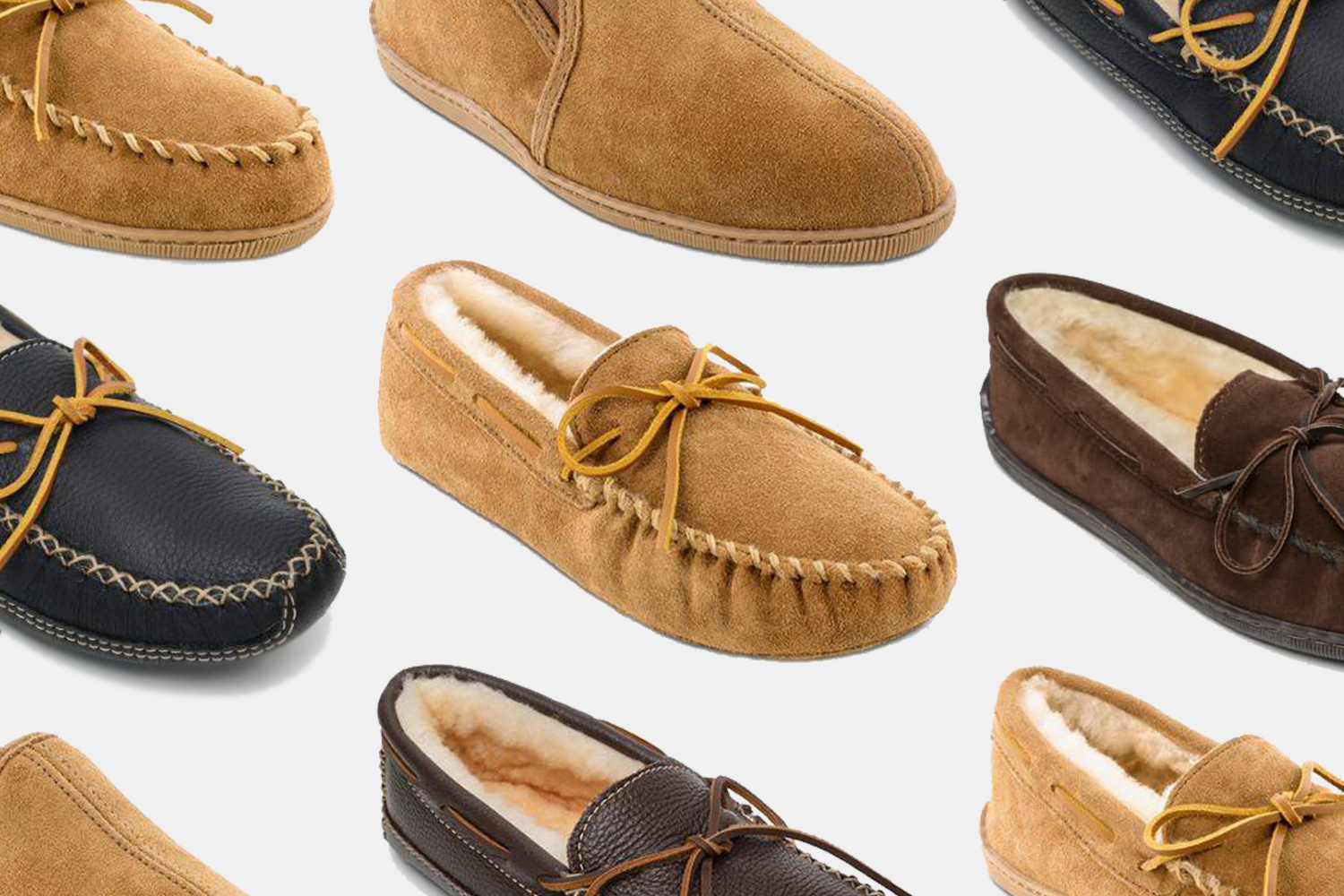 Minnetonka Moccasin sheepskin slippers