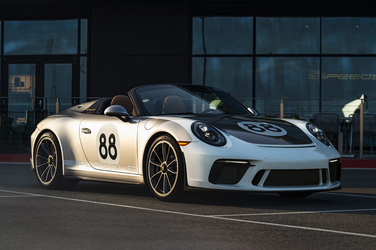 You could be the owner of the last Porsche 991 Speedster.
