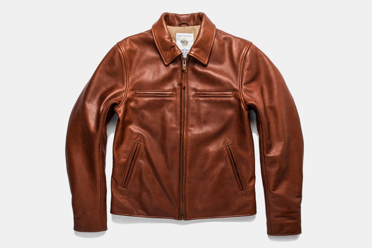 Taylor Stitch and Golden Bear Moto Jacket discount