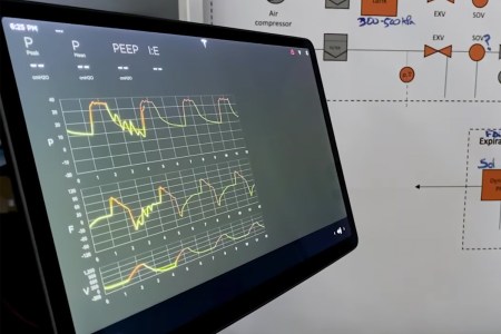 Tesla ventilator prototype