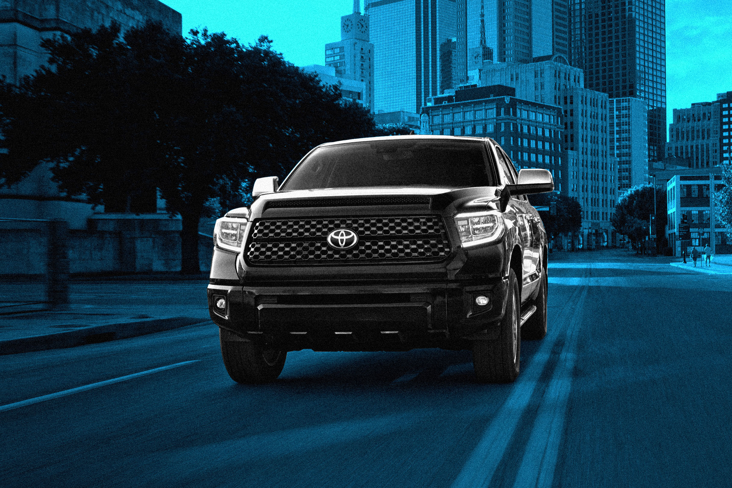 Does the Toyota Tundra work in the big city? 