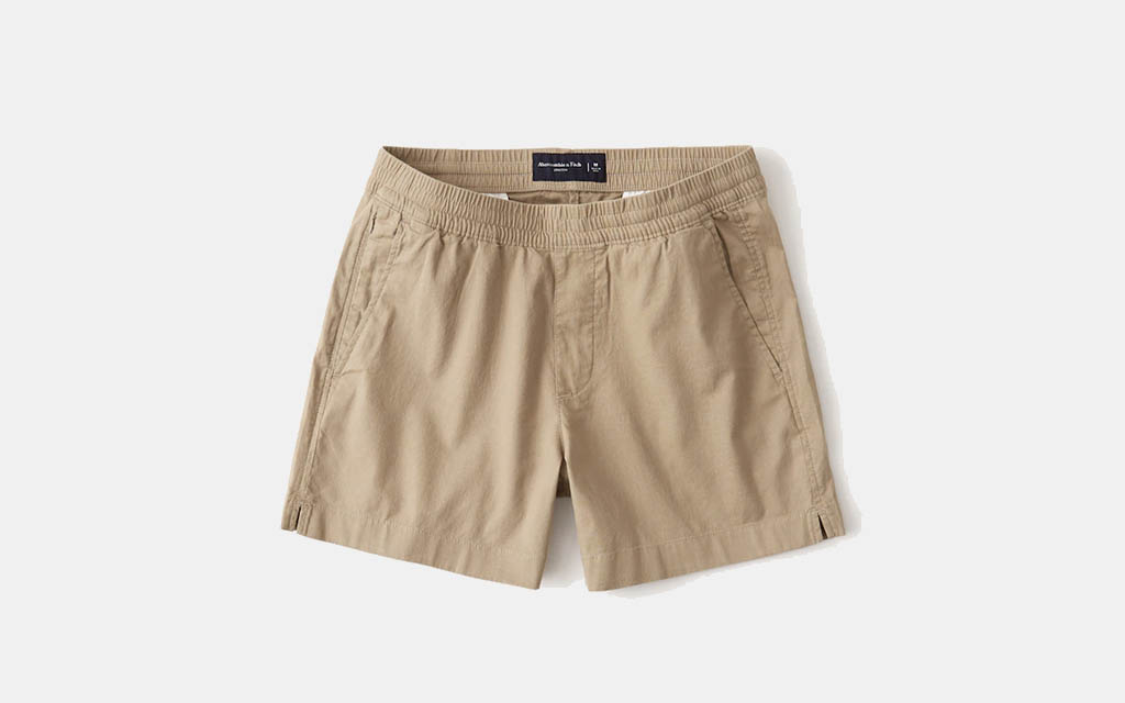 Abercrombie Linen-Blend Pull-On Shorts