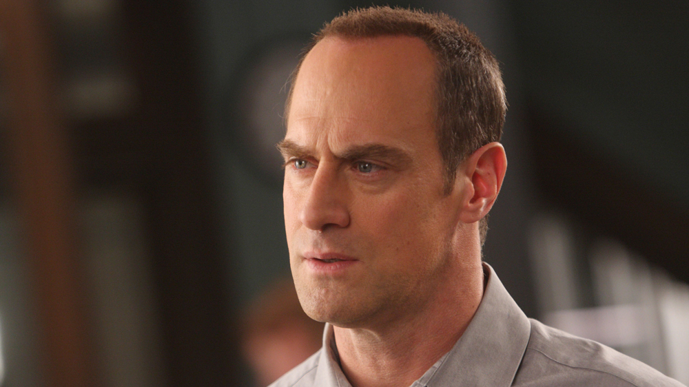 Christopher Meloni as Detective Elliot Stabler on "Law and Order: SVU&...