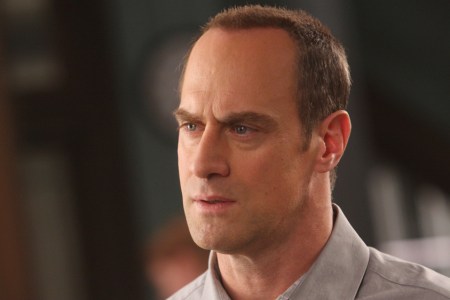 Christopher Meloni as Detective Elliot Stabler on "Law and Order: SVU"