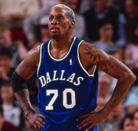 Dennis Rodman's lost No. 69 jersey
