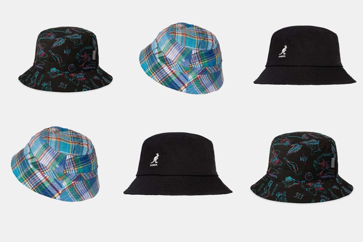 If you're ever going to try out bucket hats, there's no better time than now. 