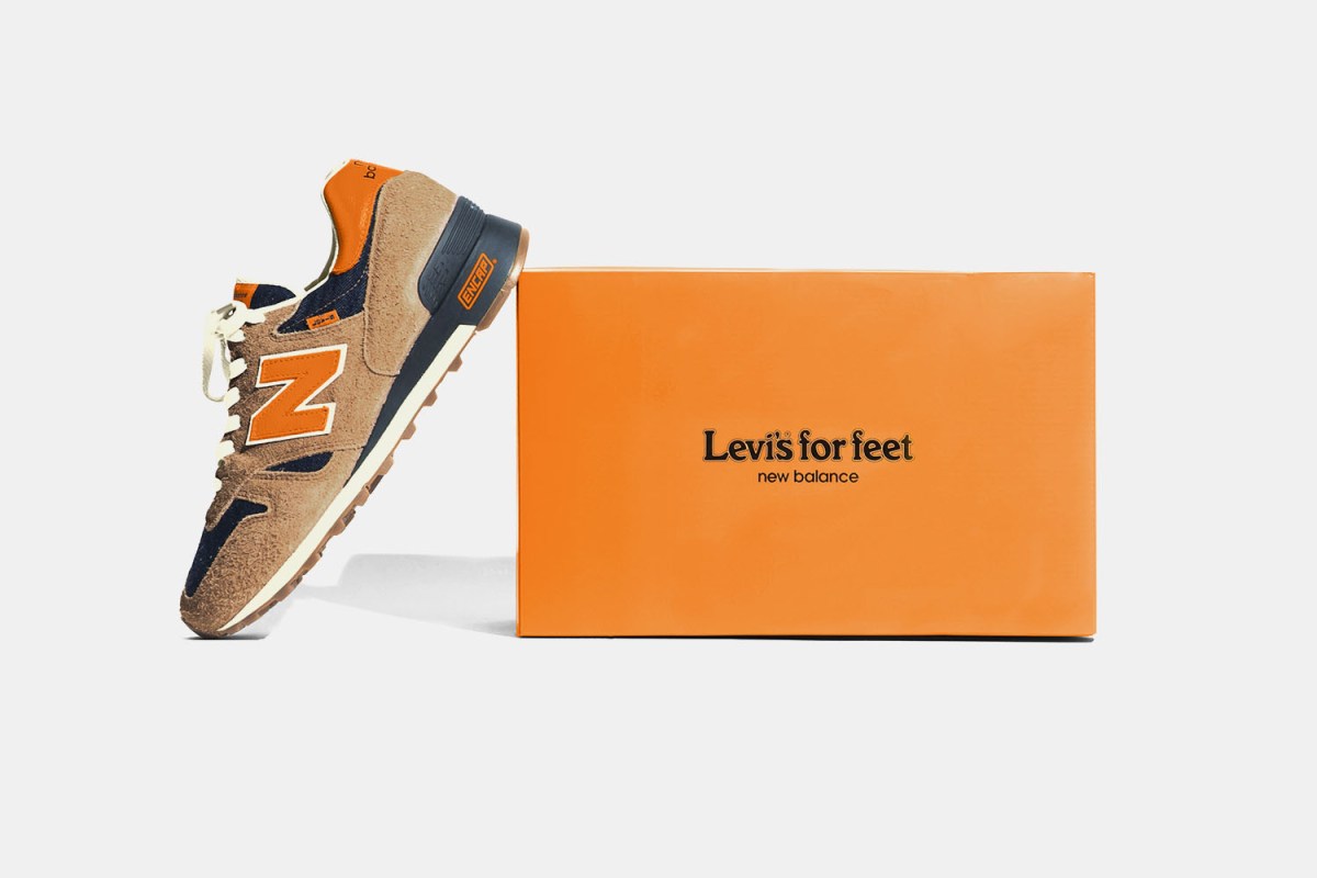 Levi's Partnered With New Balance for a New 1300 Sneaker - InsideHook
