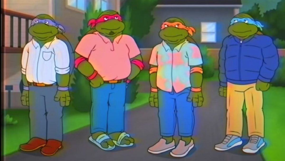 "Middle-Aged Mutant Ninja Turtles"