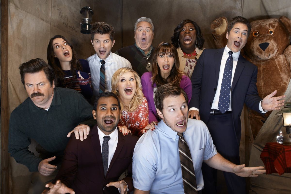 The cast of "Parks and Recreation"