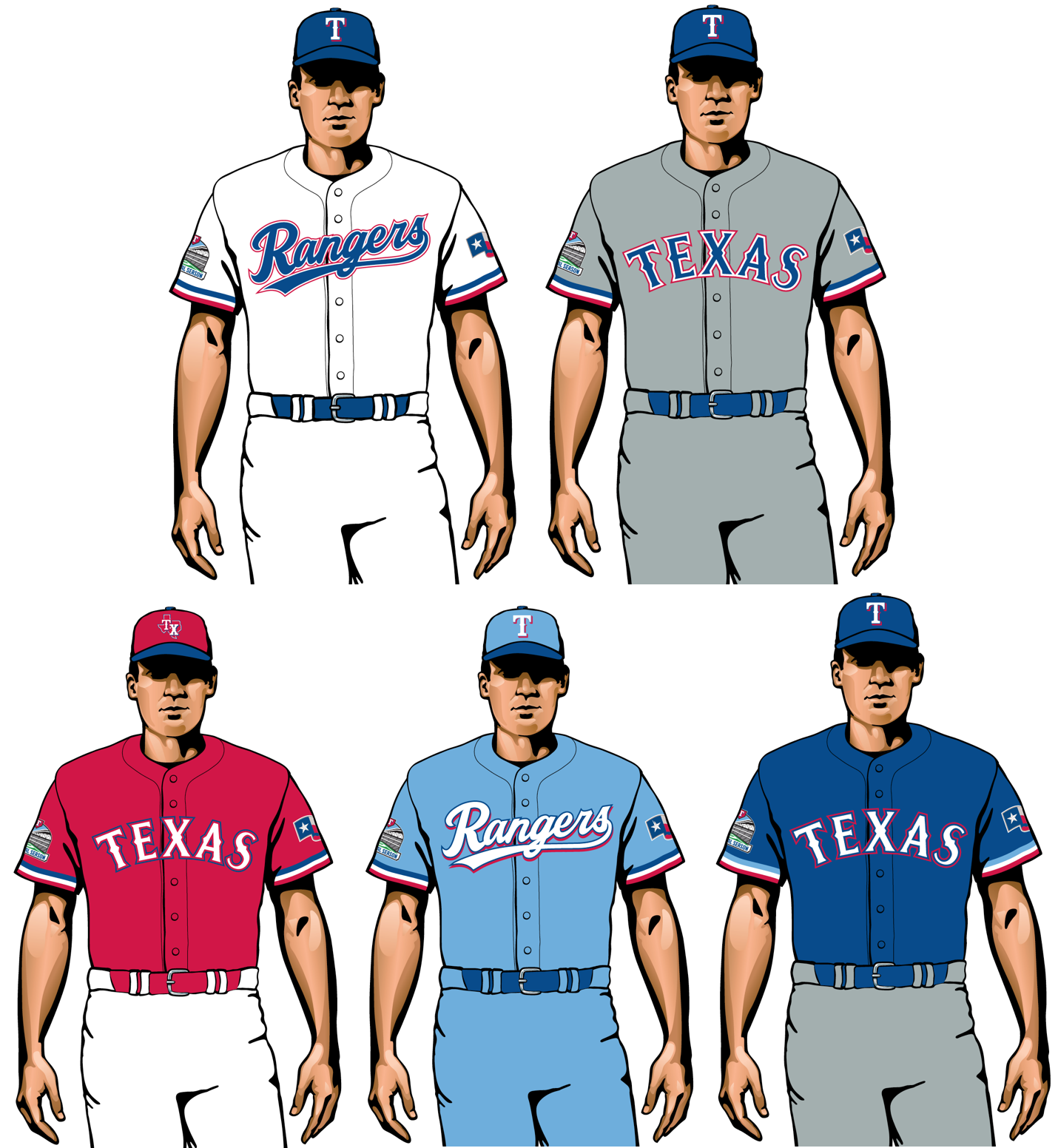 texas rangers 2020 uniforms