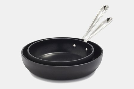 Two All-Clad HA1 Nonstick Skillets