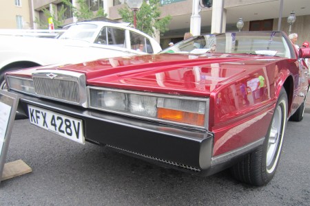 Aston Martin Lagonda Series II in red