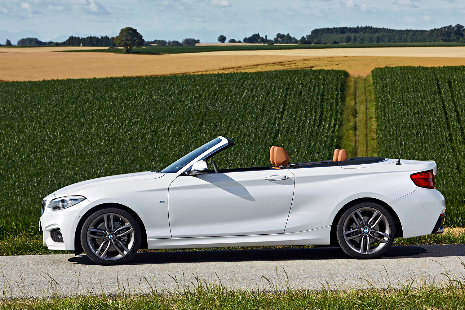 2020 BMW 2 Series convertible in the country