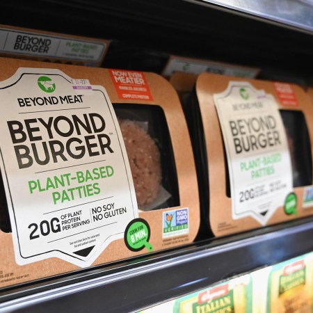 Beyond Burgers from plant-based company Beyond Meat