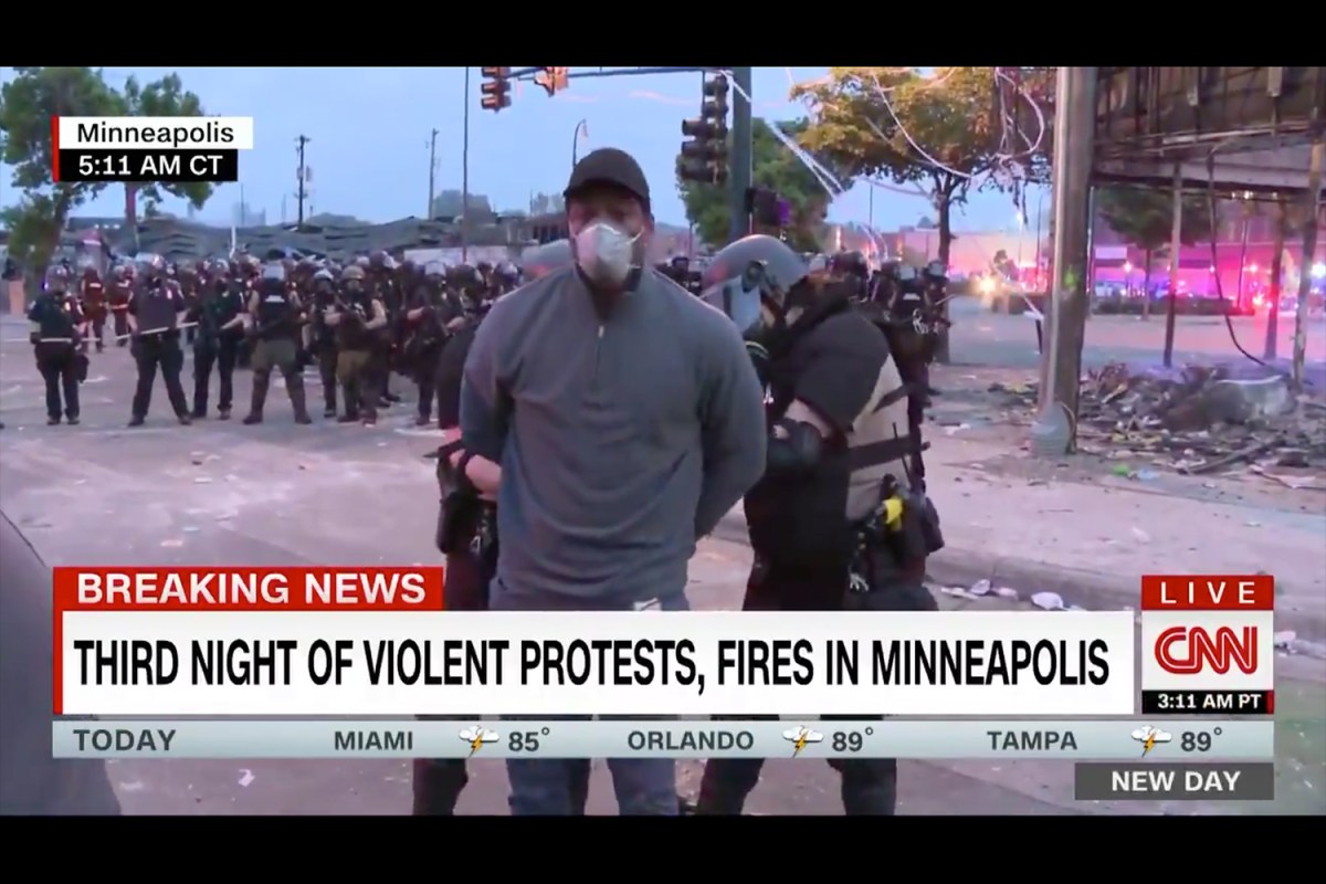 CNN's Omar Jimenez arrested by Minnesota state police covering protests