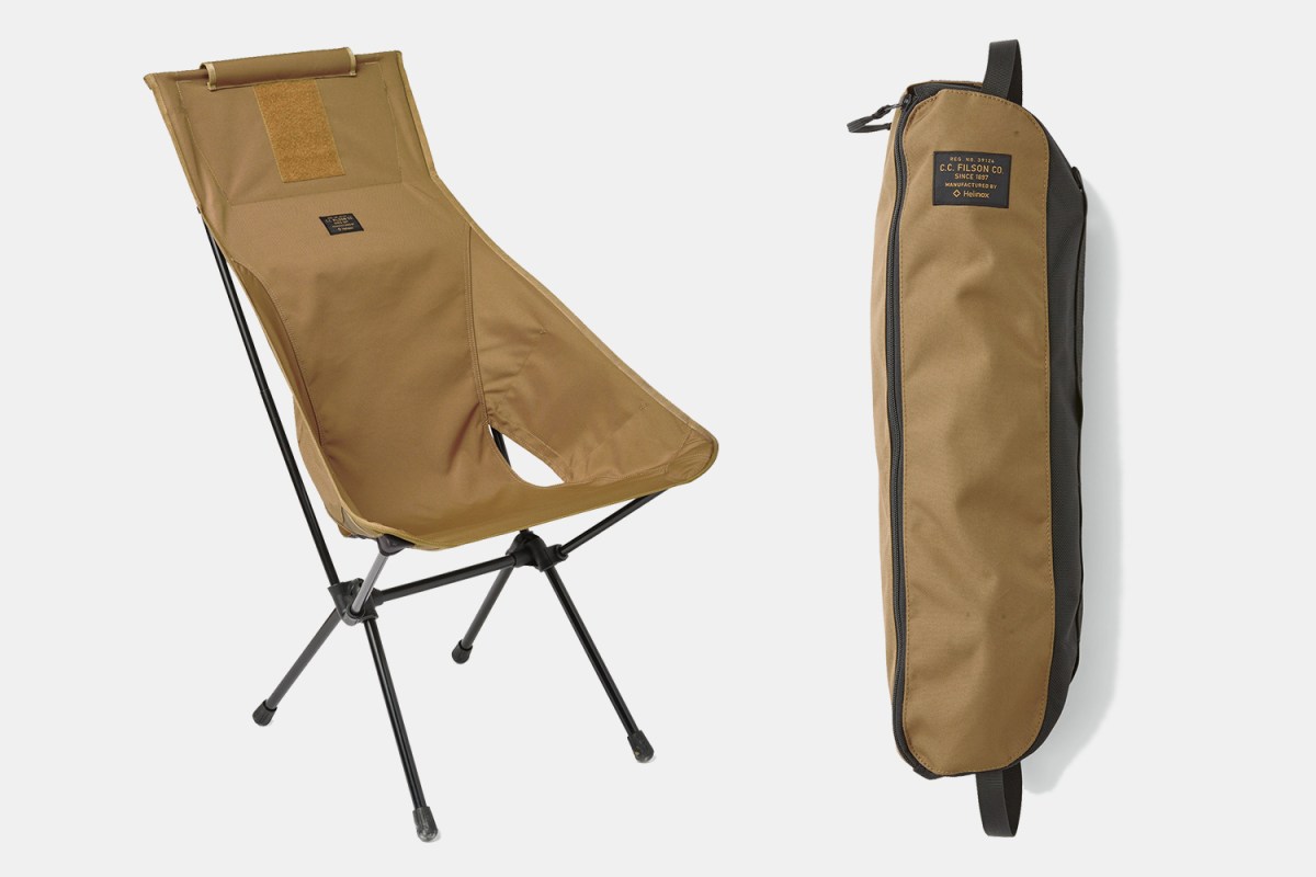 Filson Helinox packable camp chair