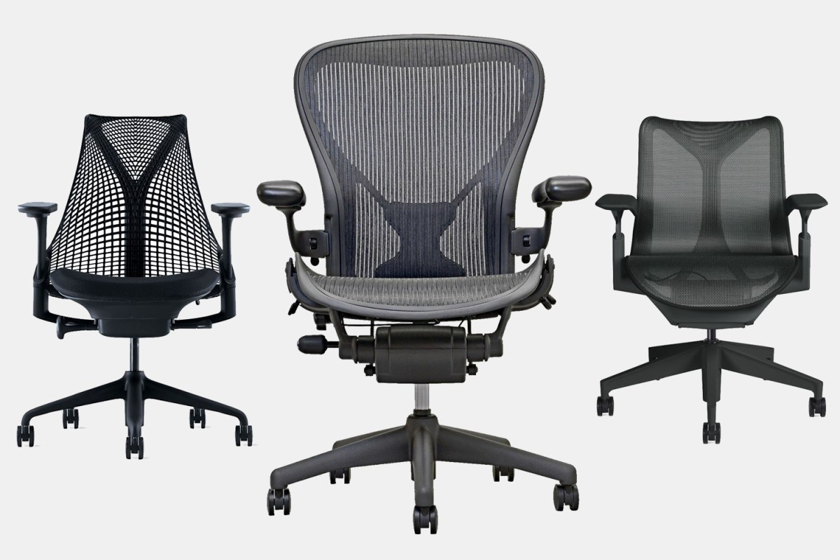 Herman Miller office chairs: Aeron, Sayl and Cosm