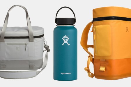 Hydro Flask soft coolers and water bottles
