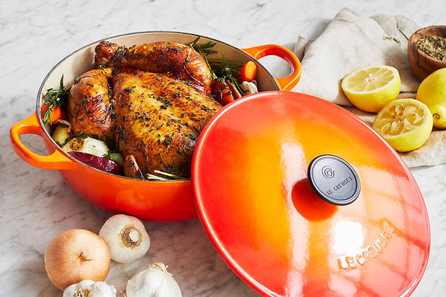 Le Creuset curved oven discount