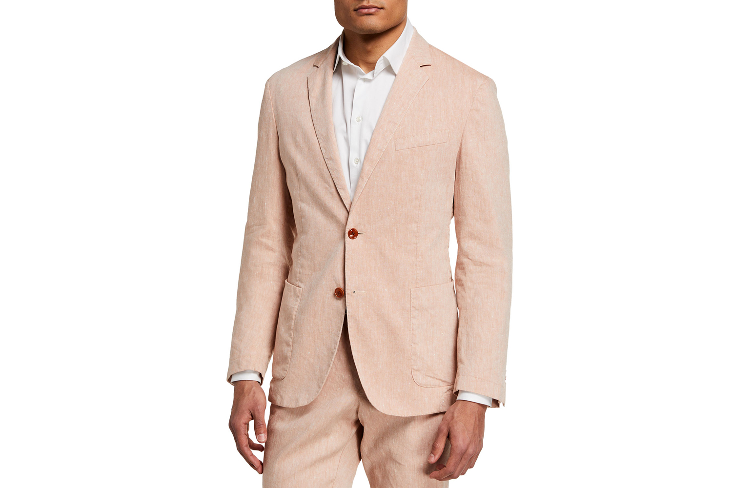 Hanry Linen-Blend Suit Jacket
BOSS