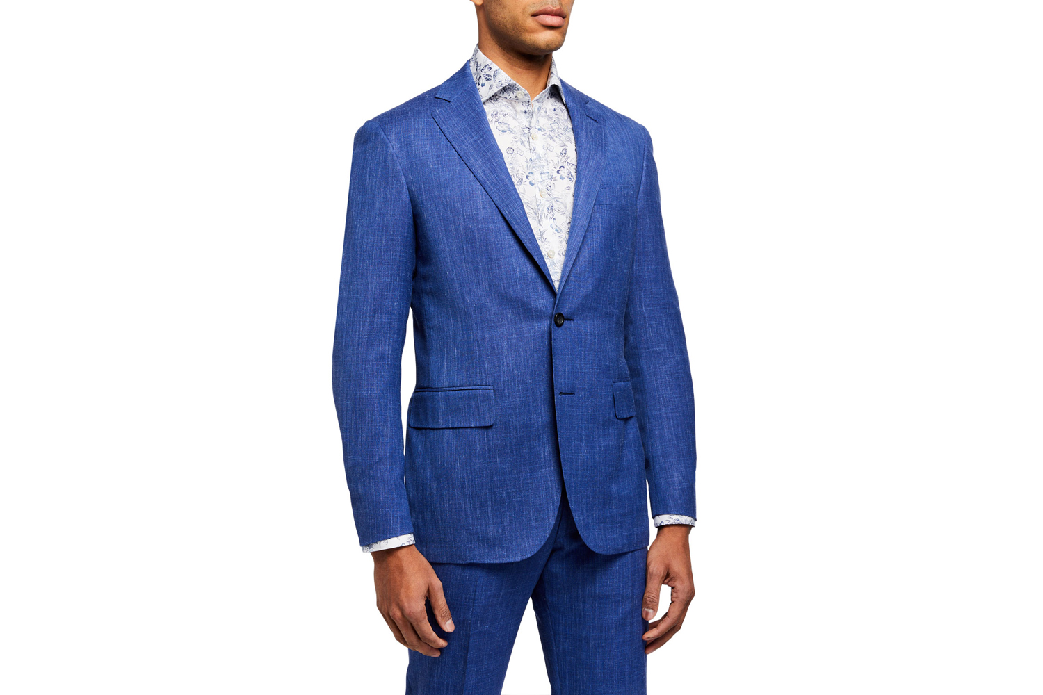 Heathered Two-Piece Suit
Canali