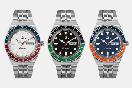 Three new colors of the Q Timex watch
