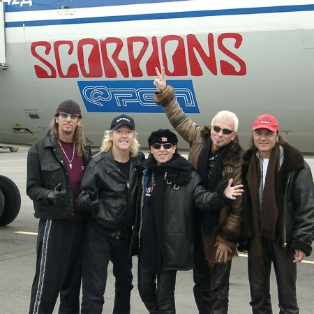 German hair metal band Scorpions in 2002