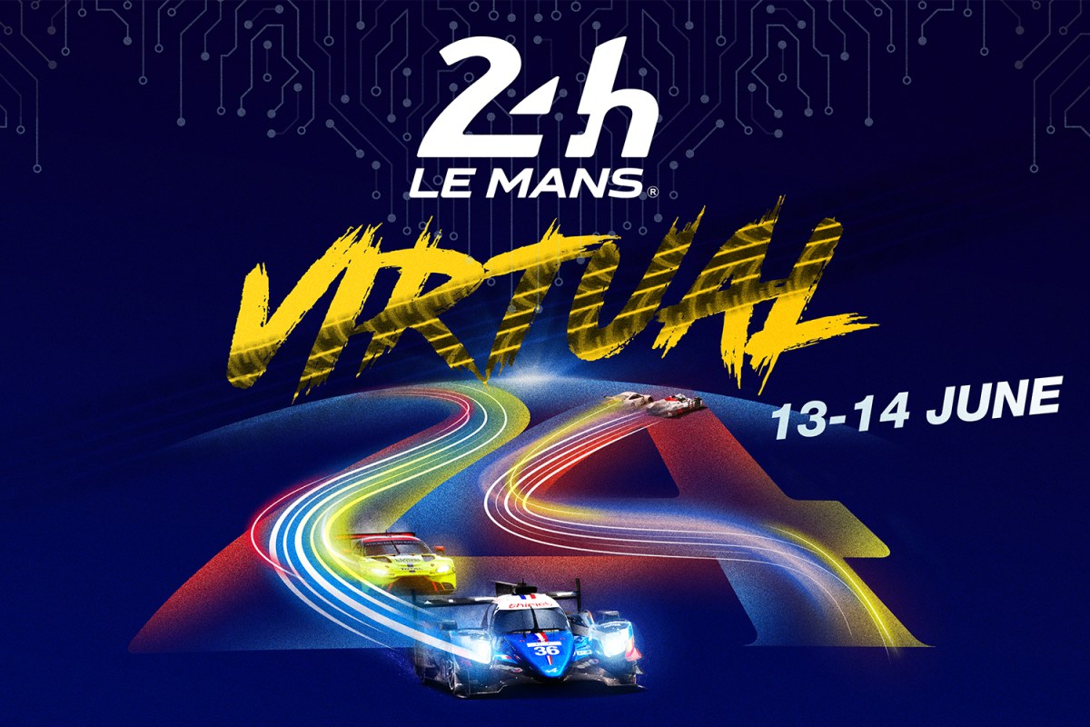 24 Hours of Le Mans Virtual race poster