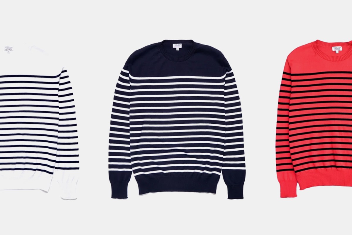 Deal: Get Nautical With American Trench's Striped Sweaters, 20% Off