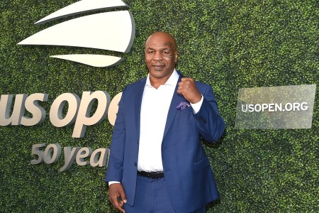 Mike Tyson at the USTA 18th Annual Opening Night Gala in 2018. 