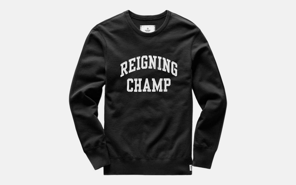 Deal: Reigning Champ Gear Is on Sale, Which Doesn't Happen Very Often